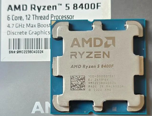 Processador AMD Ryzen 5 8400F - Trocas - Foto 3