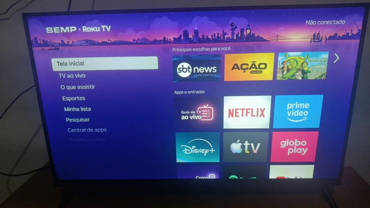 TV SEMP ROKU 32 POLEGADAS - Foto 3