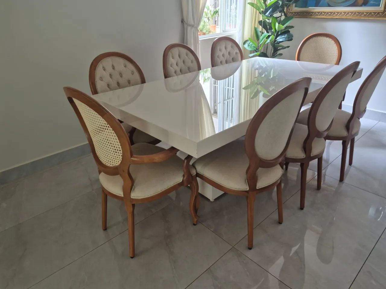 Mesa de jantar de 8 lugares - Foto 3