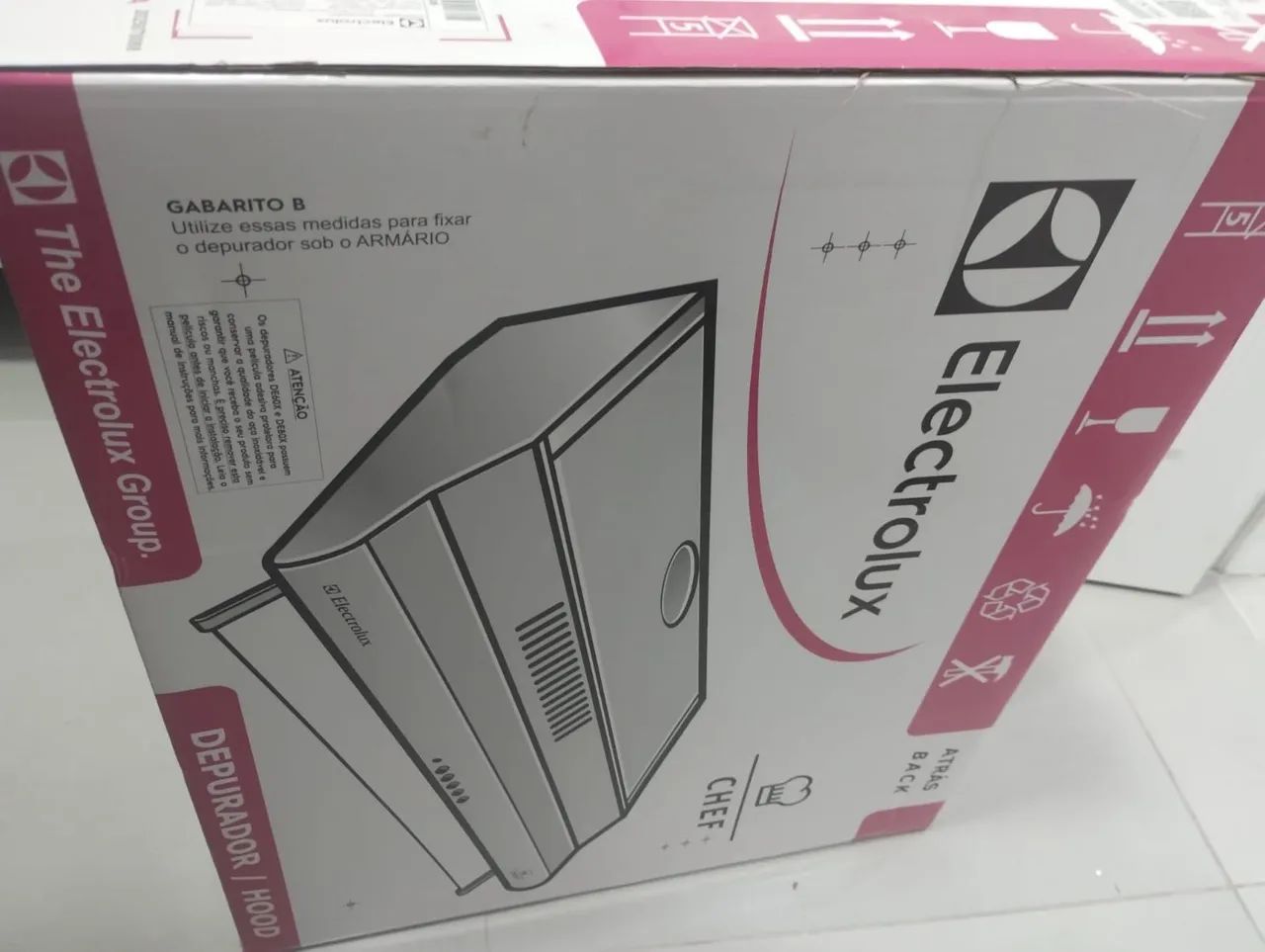 Exaustor Eletrolux novo na caixa 