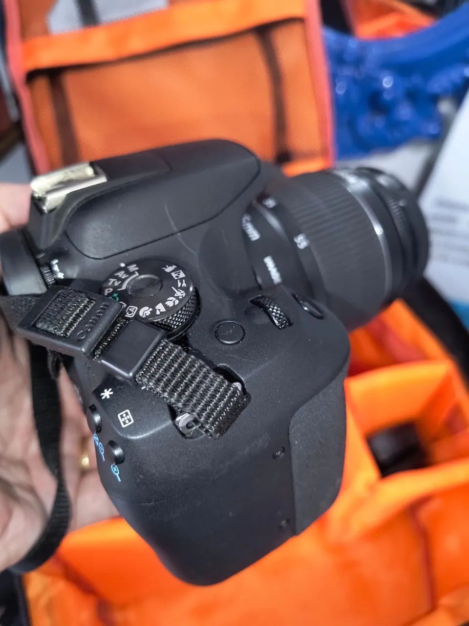 Canon EOS Rebel T7 + Lente 18-55 IS + Mochila | Perfeita! - Foto 5