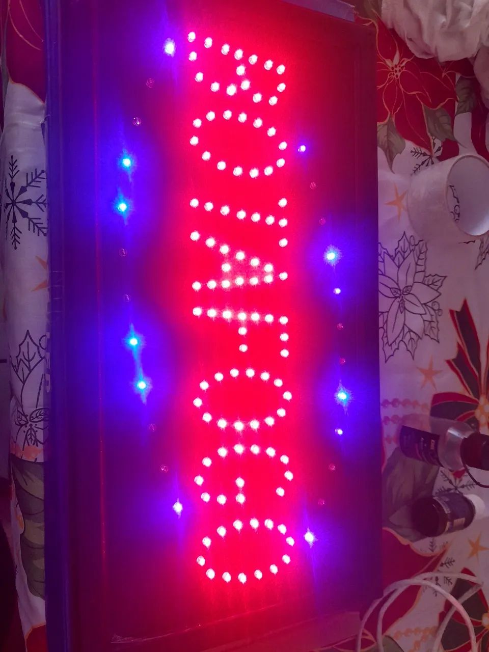  painel de led botafogo letreiro placa luminoso 