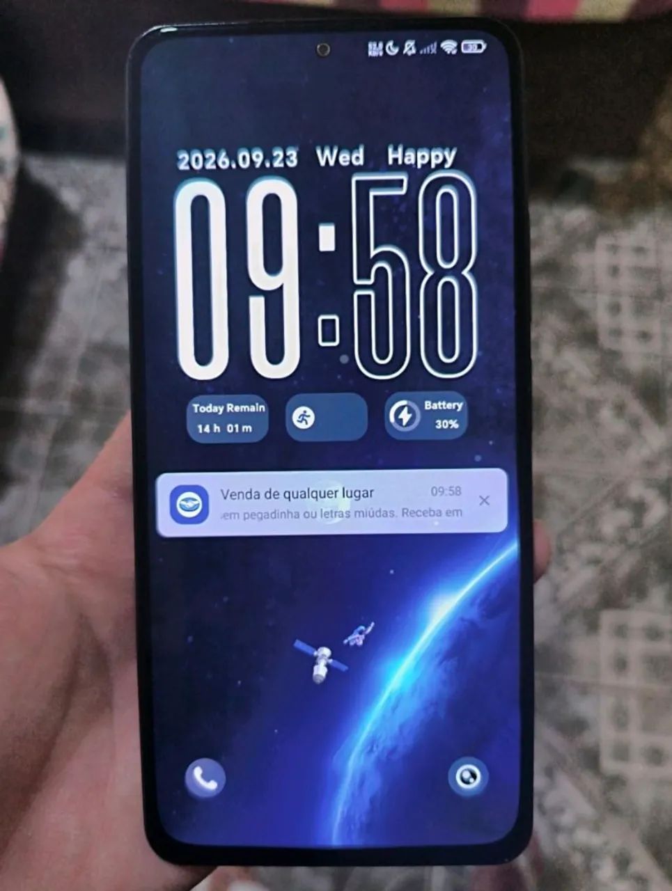 Celular Gamer Poco F3 5G 256/8 GB Preto - Foto 2