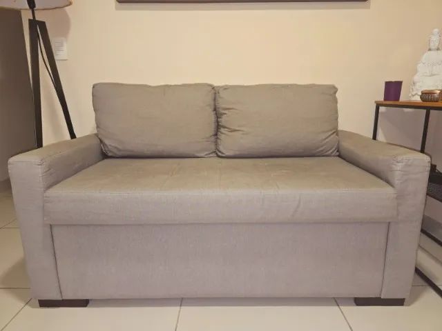 Sofa baú com puff incluso - Foto 2