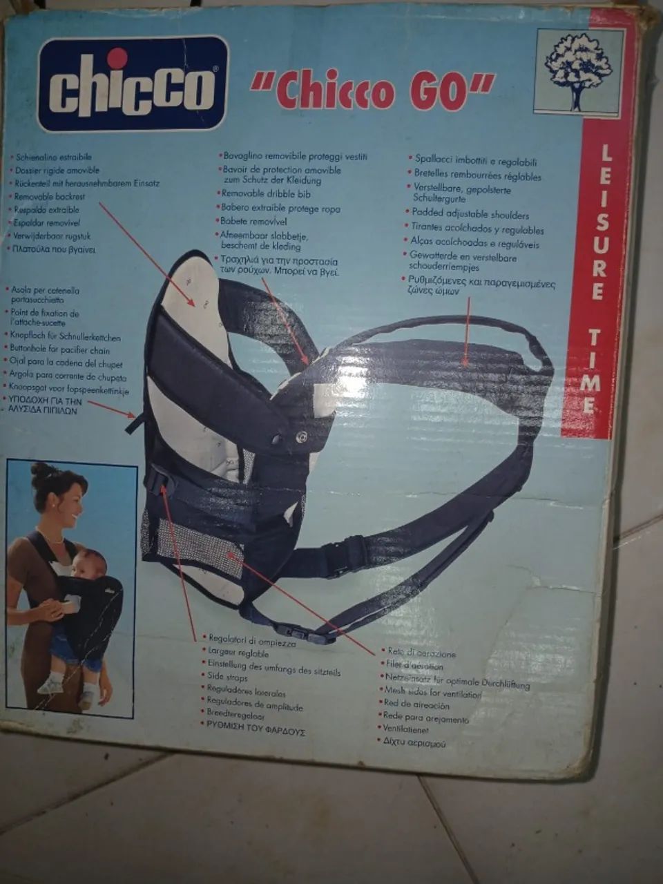 CANGURU BY CHICCO PARA BEBE RECEM NASCIDO - Foto 4