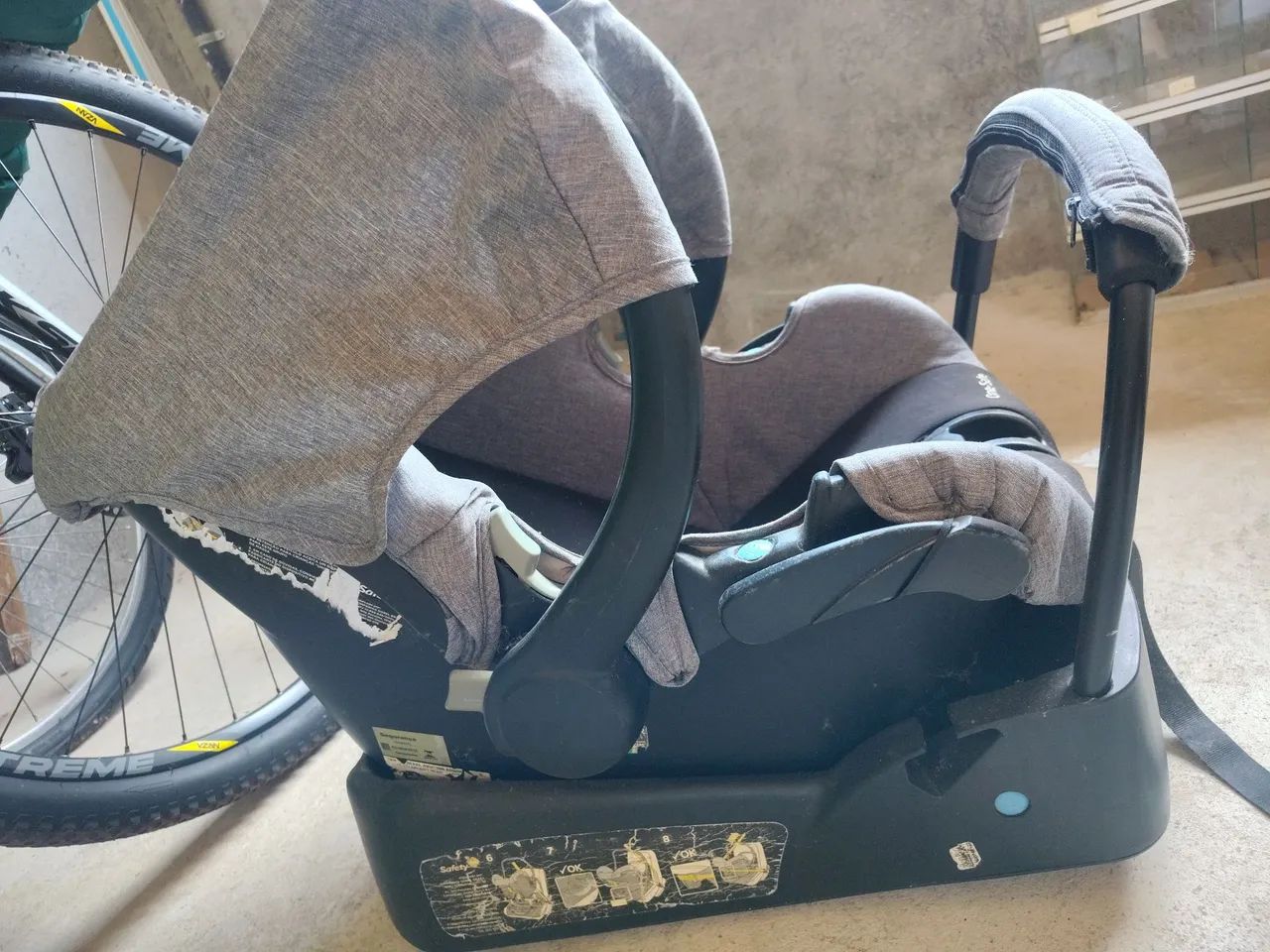 Bebê conforto e andaja  - Foto 2