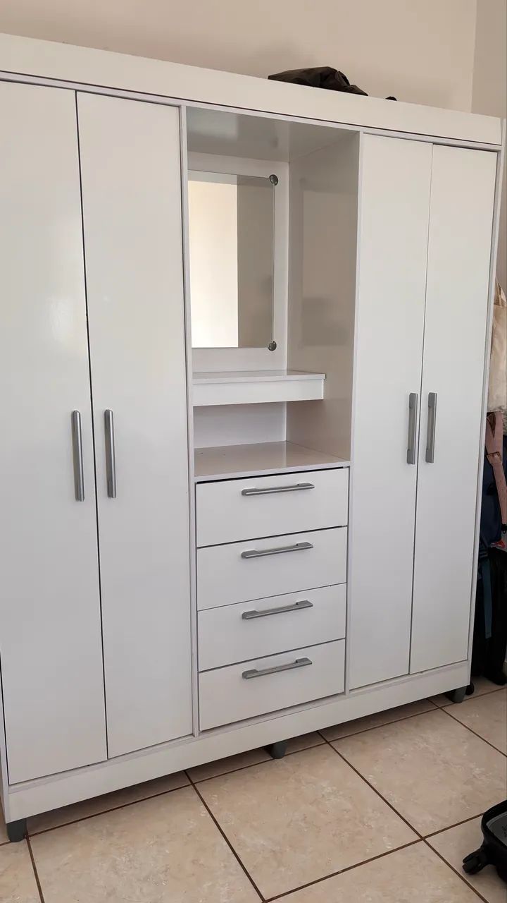 Guarda-roupa montado com Espelho - Foto 5