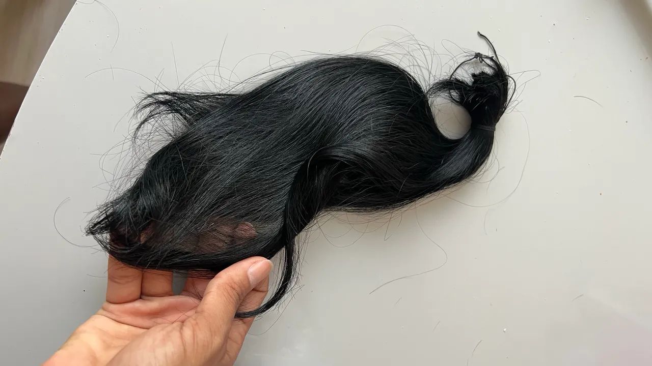 Cabelo humano preto - Foto 3