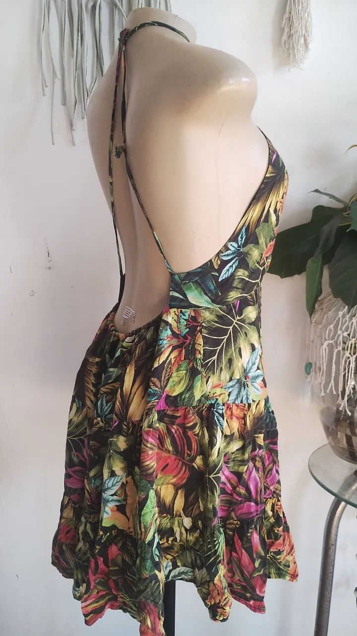 Vestido estampado Farm  - Foto 3