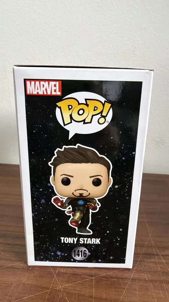 Funko Pop Marvel Tony Stark Glow 1416 - Foto 3