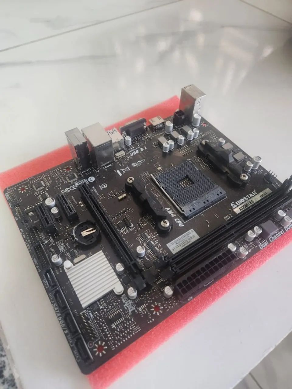 Placa mãe Biostar A320mh Seminova