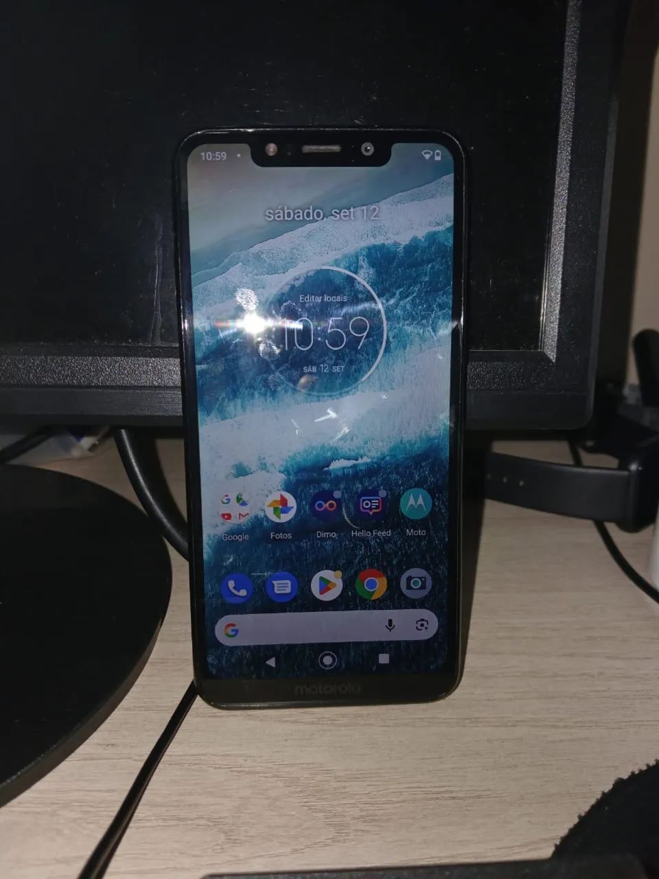 Celular motorola one modelo XT1941-3 usado - Foto 4