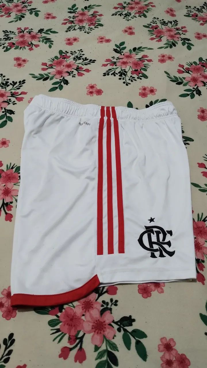 Calção do Flamengo 2023 Branco 