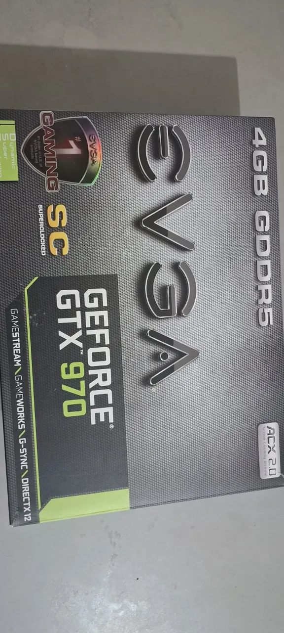 Placa de video Gtx 970 4 gigas leia anuncio e descriçao