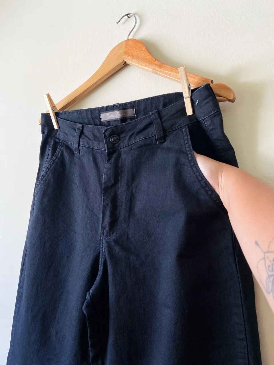 Calça jeans modelagem reta - Frommer - Foto 2