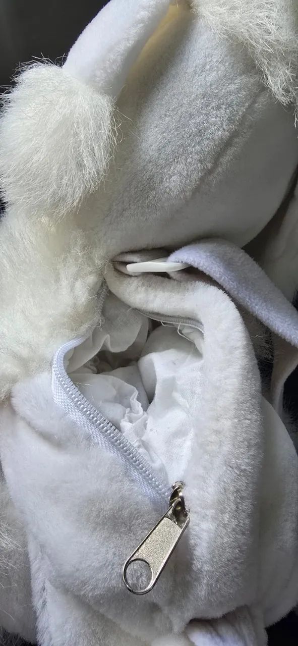Poodle pelúcia com bolsa  - Foto 2
