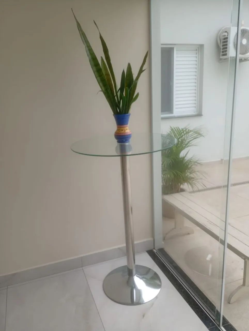 Mesa Bistrô/Inox 