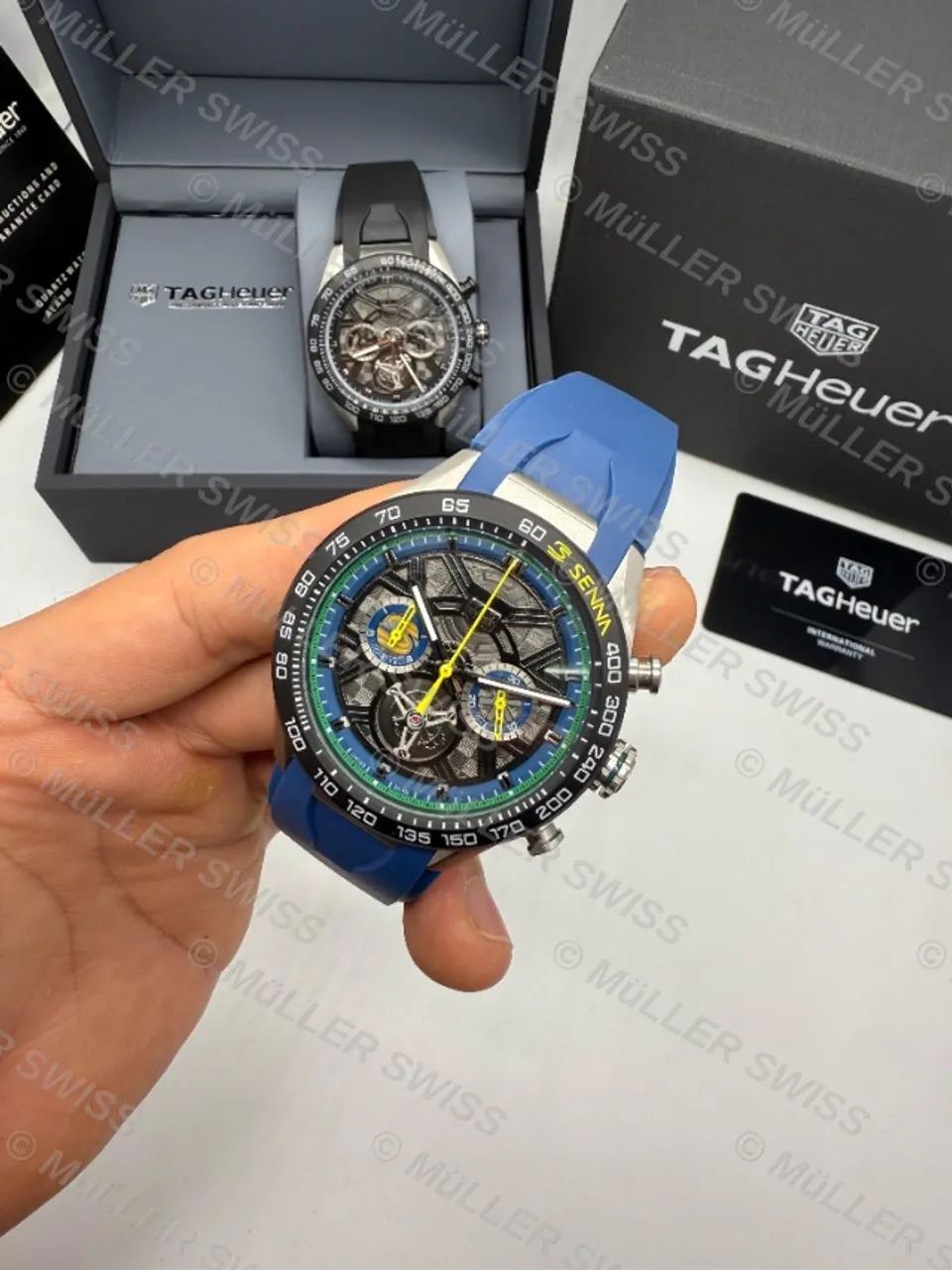 Relógio Tag Heuer Carrera 44mm Várias Cores - Foto 3