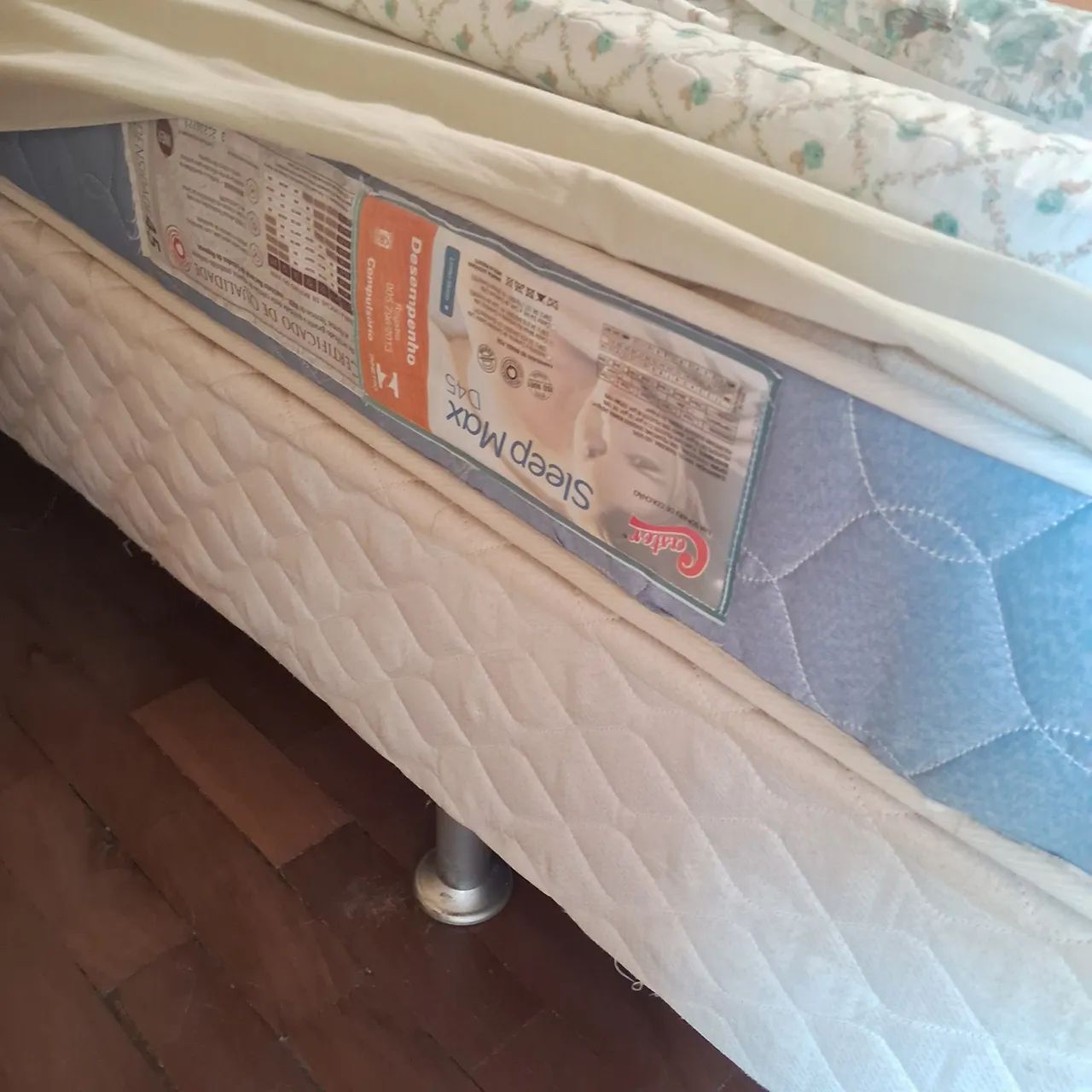 Cama box queen + colchão - Foto 3