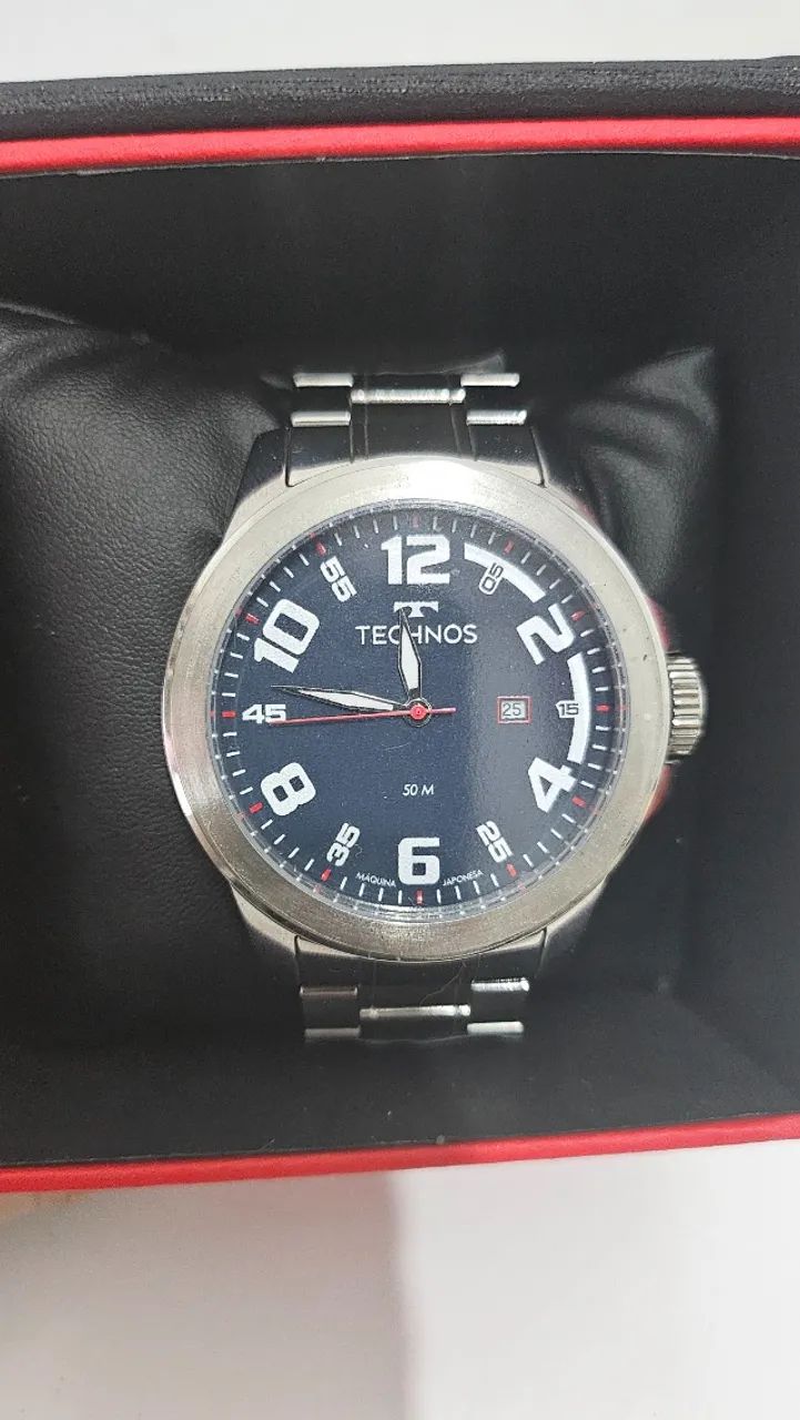 Relógio Technos Racer Masculino 2115MGR/1A - Foto 2