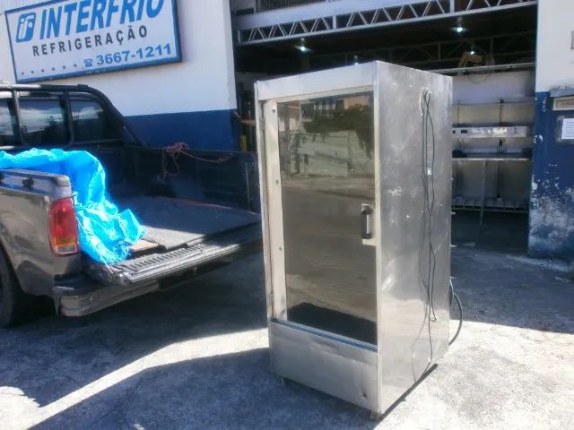 assador de carne - com prateleiras giratórias - Foto 5