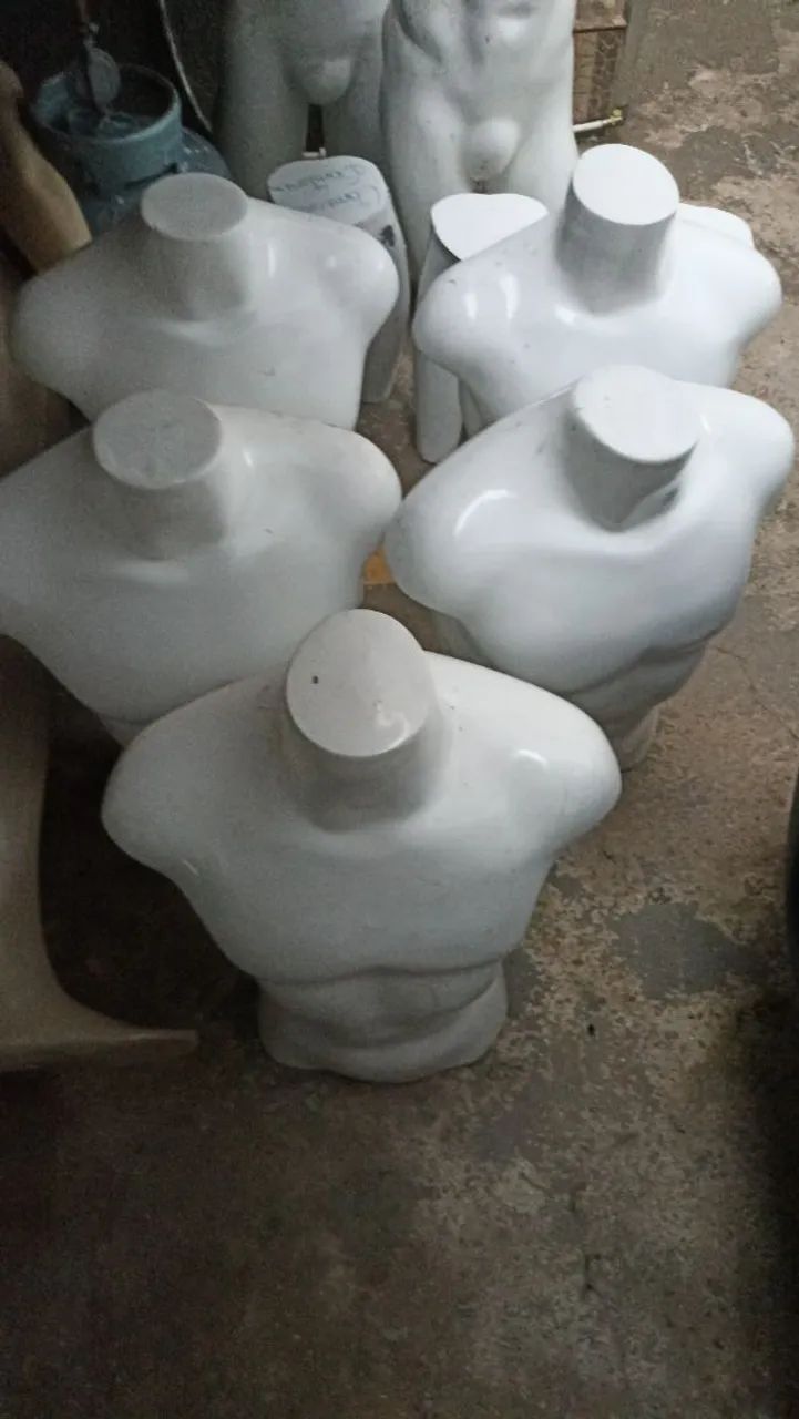 Manequins de fibra de vidro 