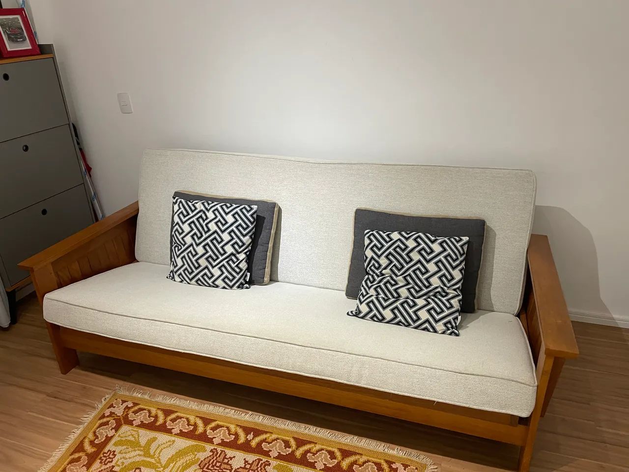 Sofá cama madeira maciça  - Foto 3