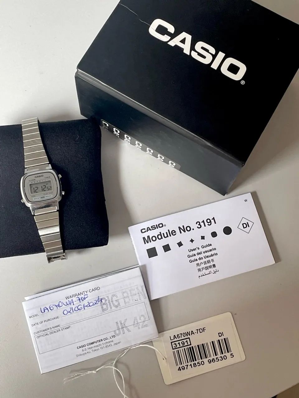 Relógio Casio Vintage - Prata - Foto 3