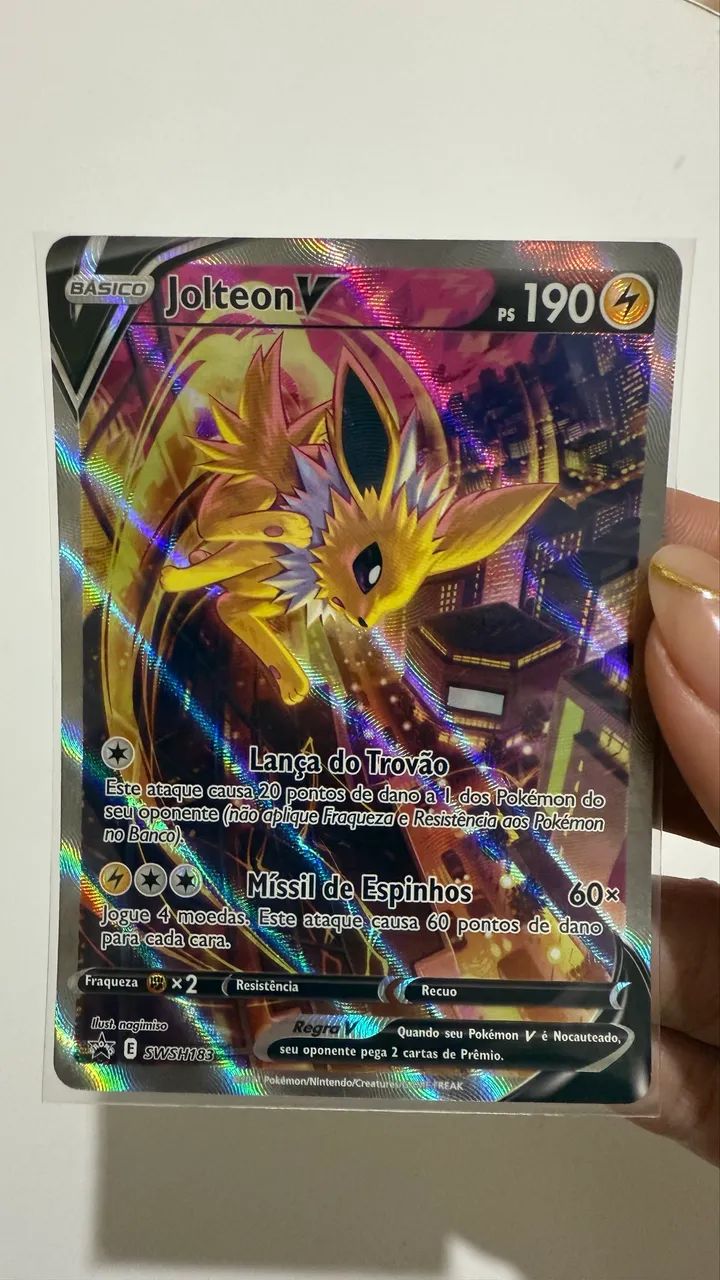 Carta Pokémon Jolteon V - Foto 2