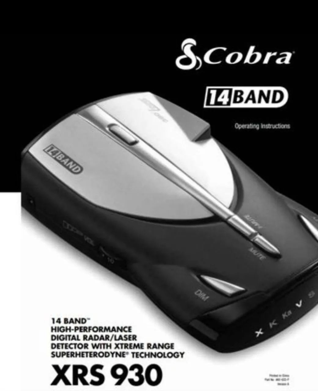 Detector de Radar Cobra