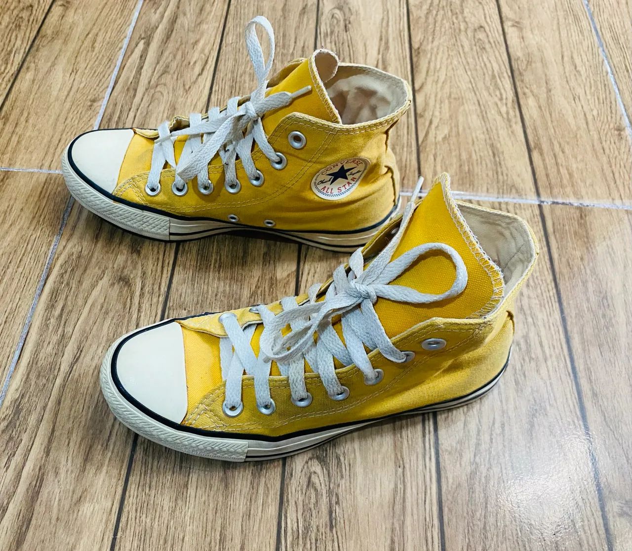 Converse chuck taylor amarelo 34 - Foto 2