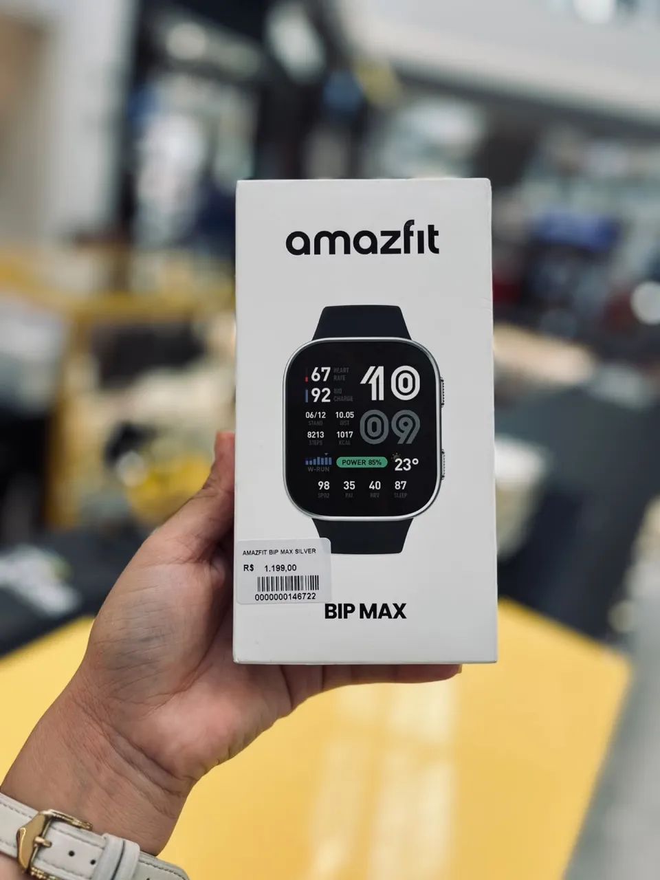 Amazfit Bip Max Silver 