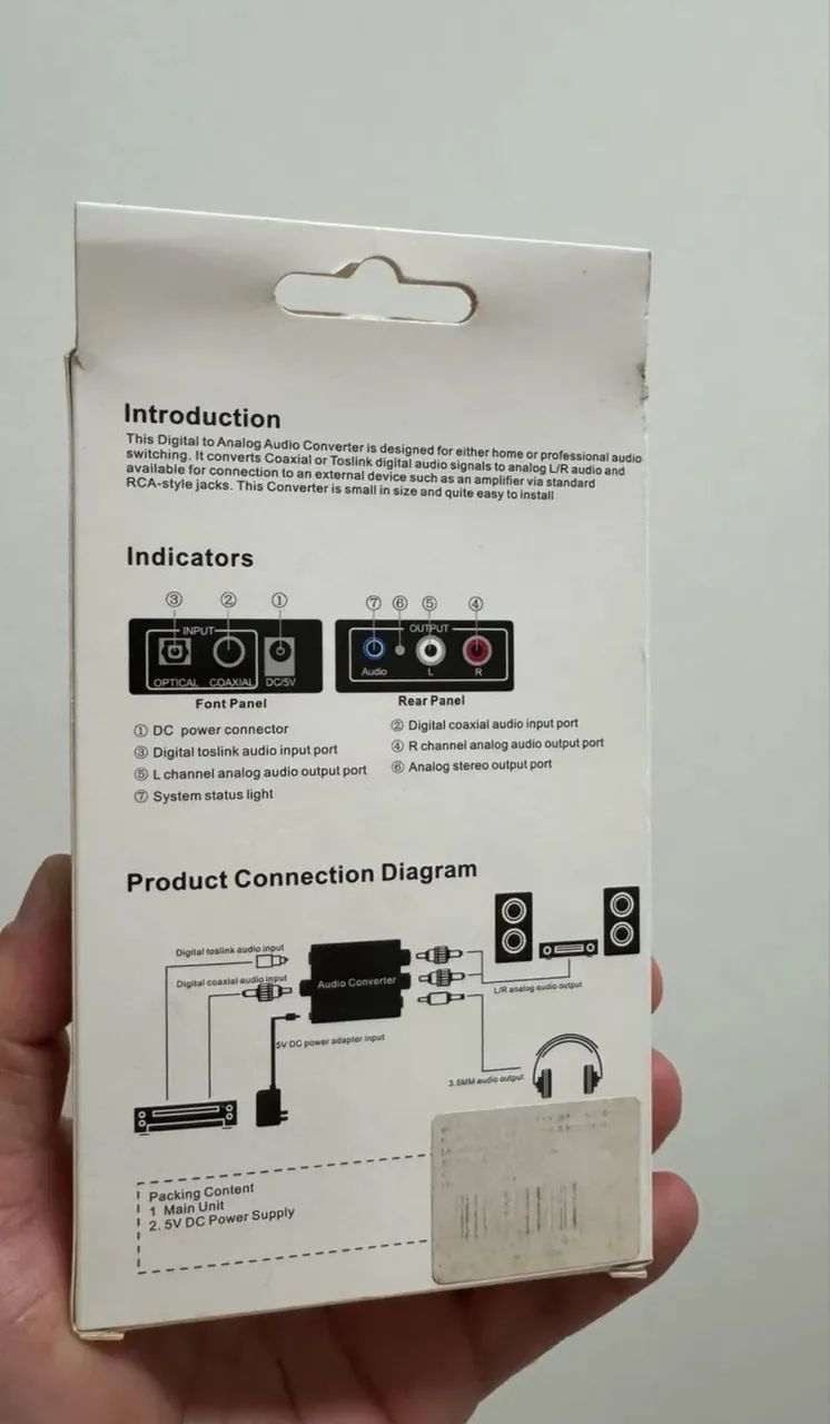 Audio Converter Digital to Analog - Foto 3