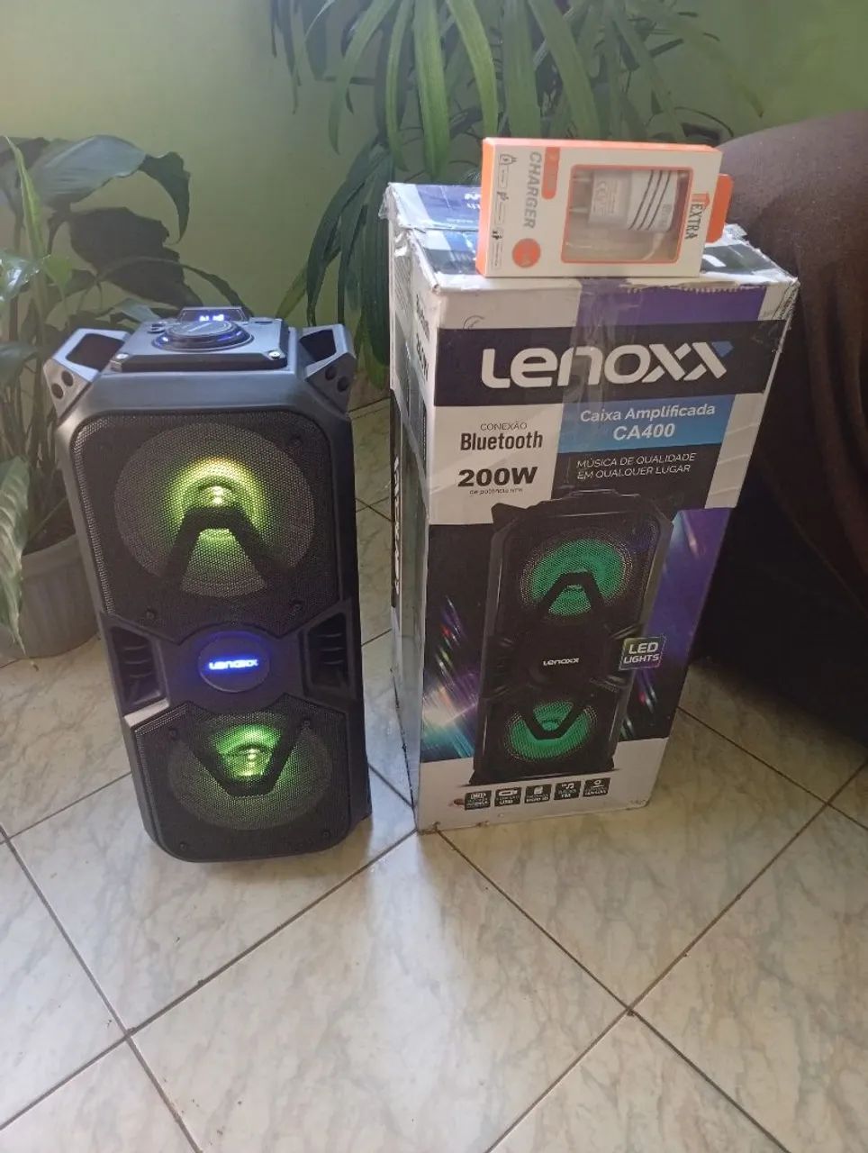 Caixa de som Lenoxx 