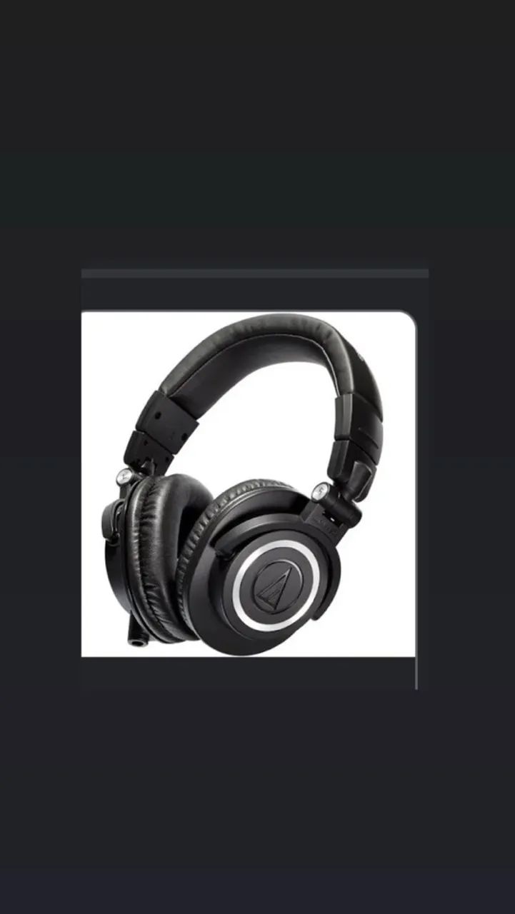 Fone Áudio technica 
