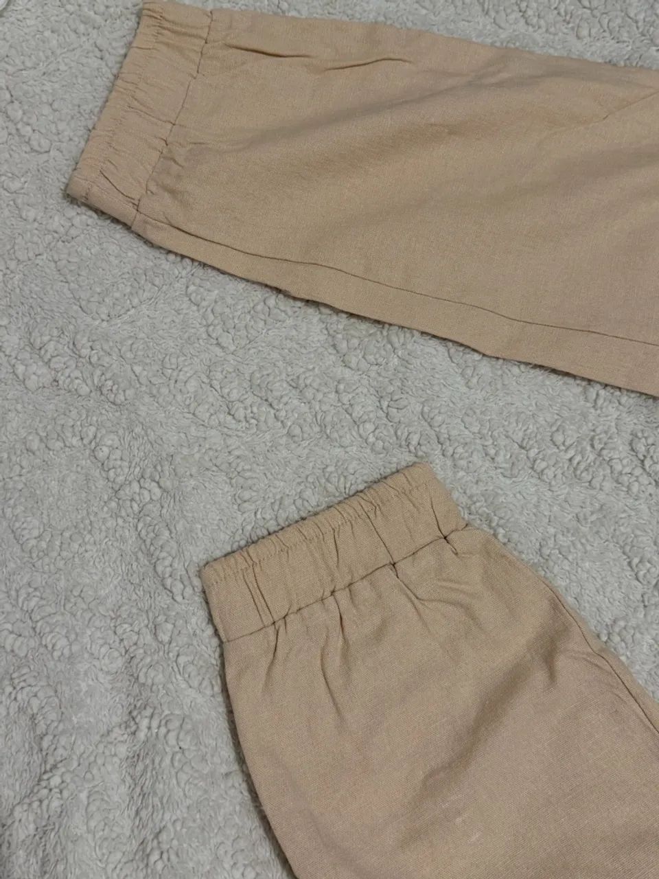 Calça em Viscose modelo jogger tamanho P - Foto 2