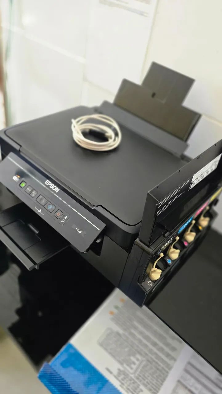 Impressora Eco-tanque Epson L395 - Foto 3