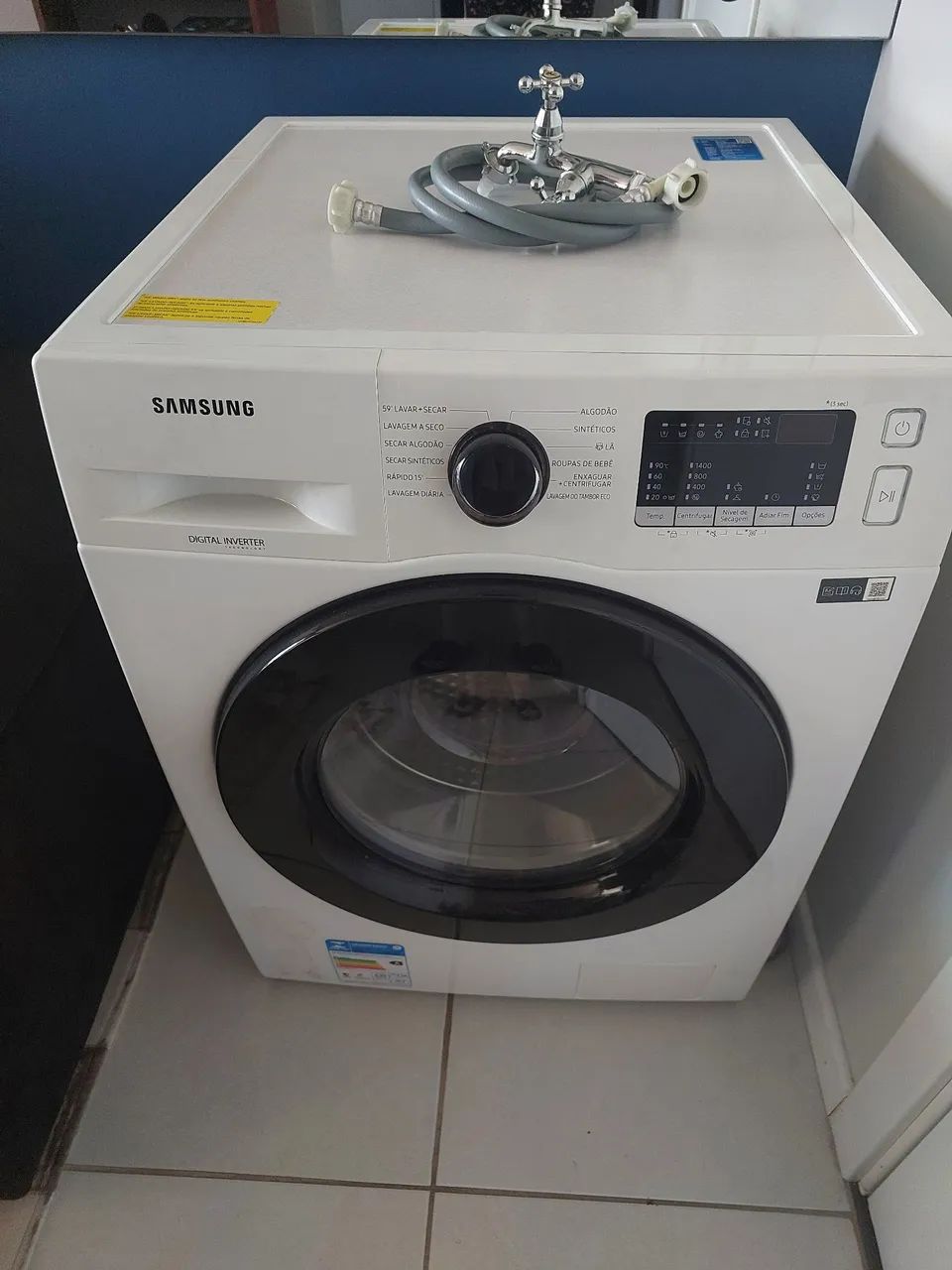 Lava e Seca Samsung Inverter (Lava 11kg / Seca 7kg) - Foto 5