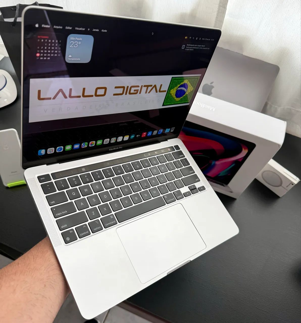 MacBook Pro M2 2022 13-inch 256GB 8RAM Branco  - Foto 5