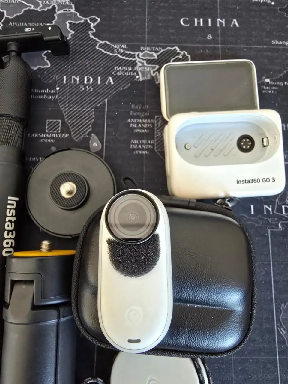 Câmera De Ação Insta360 Go 3 128b - Branca - Foto 5
