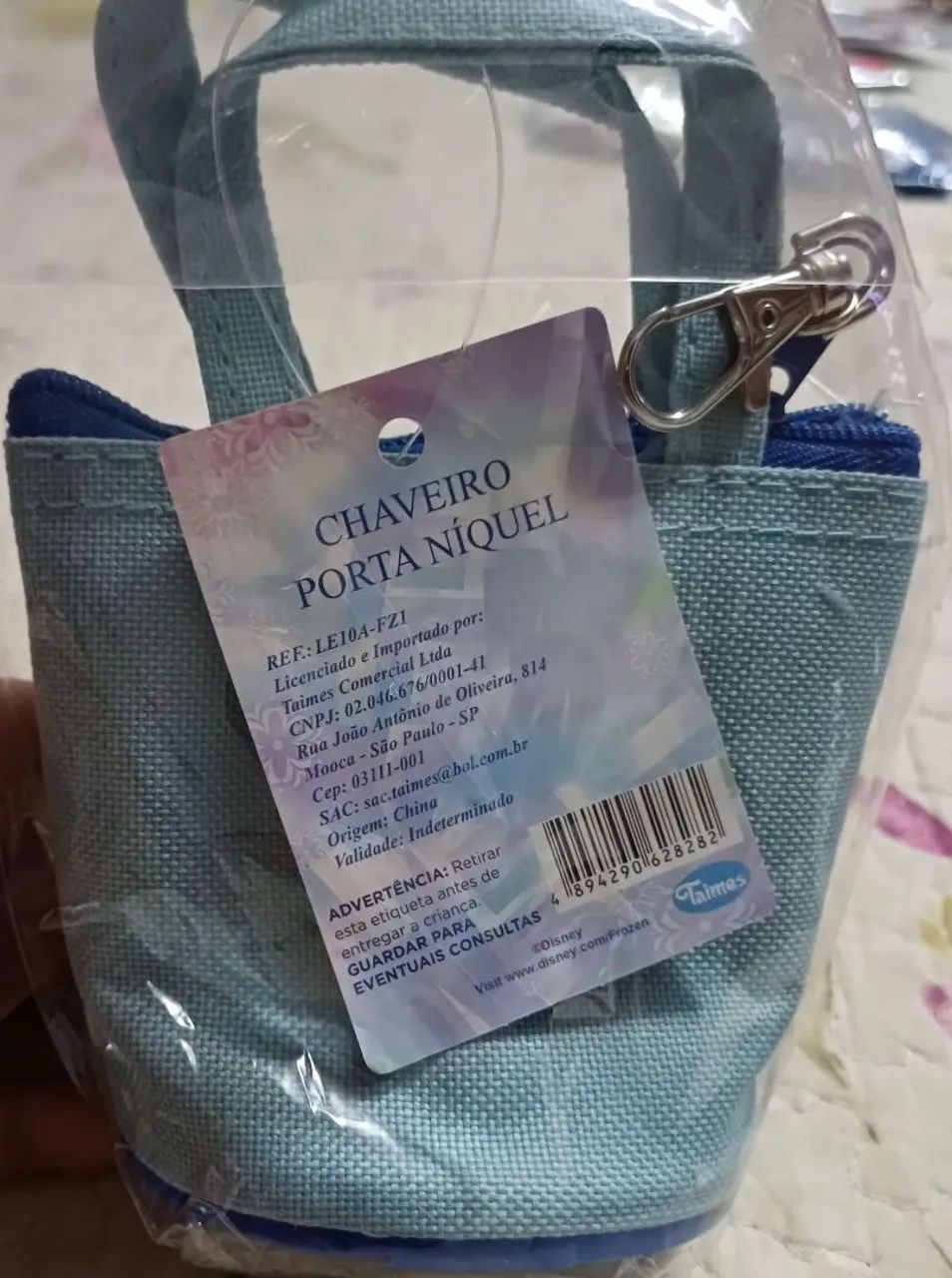 Kit Frozen bloco de notas, porta moeda e necessaire - Foto 3