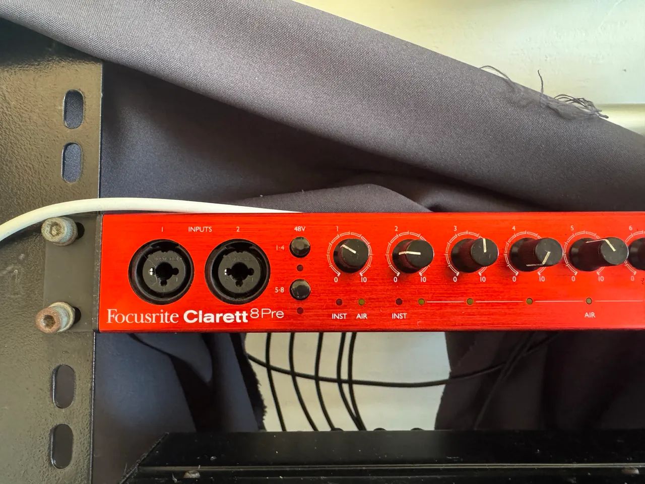 Placa de Áudio - Focusrite Clarett 8 pré - Foto 2