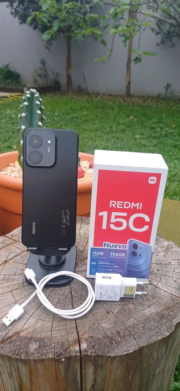 Redmi 15C 256GB ? Impecável + Caixa + Carregador - Foto 2
