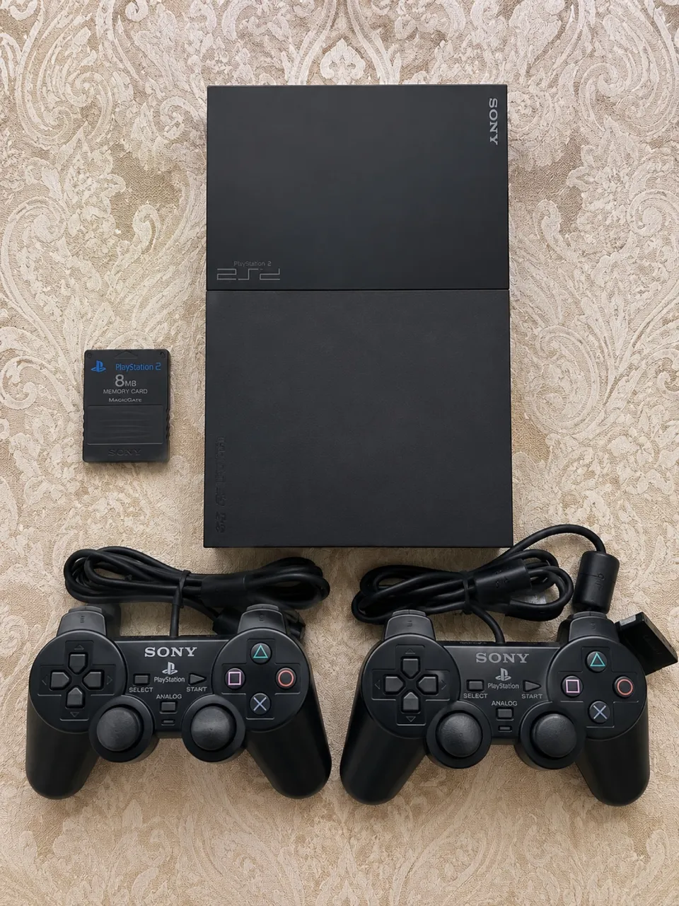 Playstation 2 Original SONY + direção + jogos + - Consoles de
