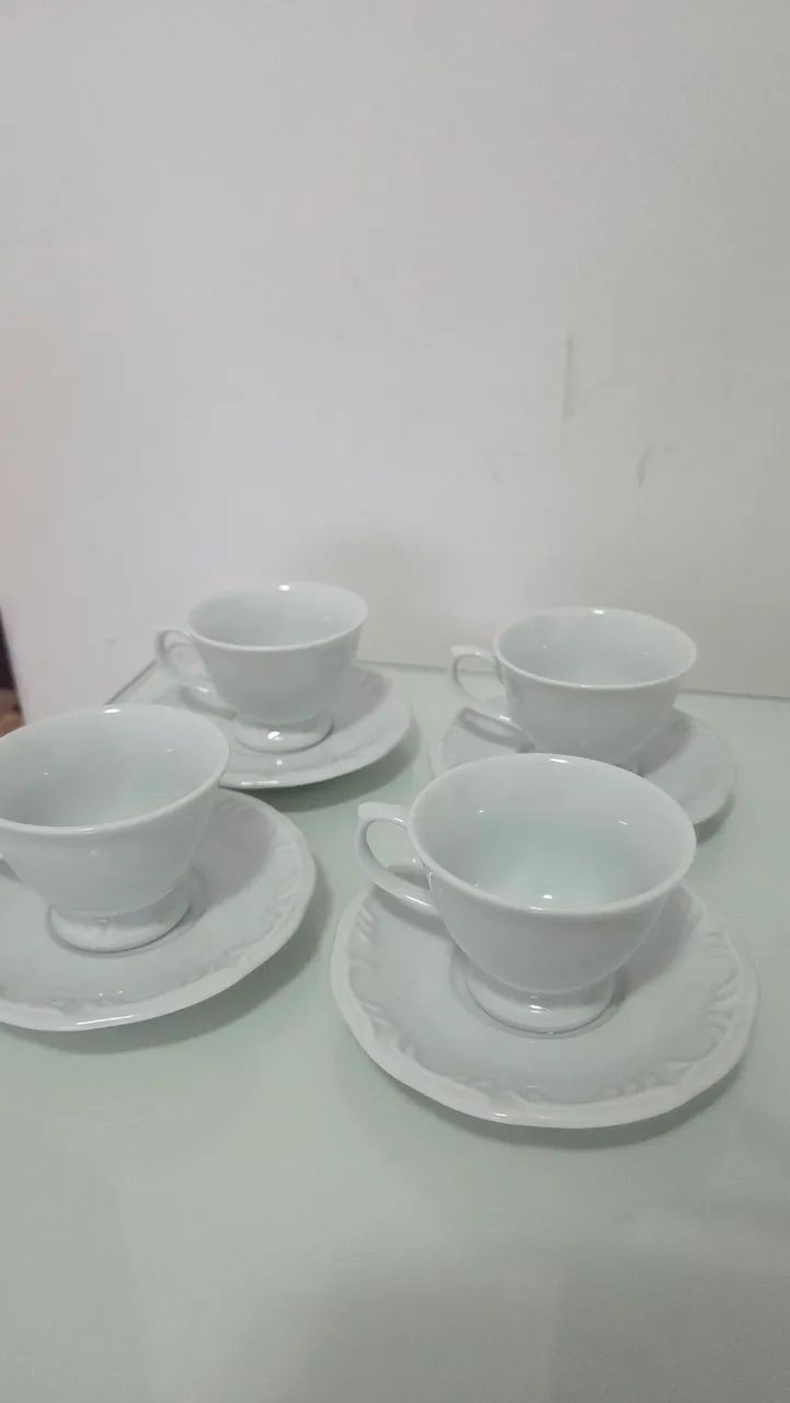 Conjunto de 4 Pires e xícaras  - Foto 2