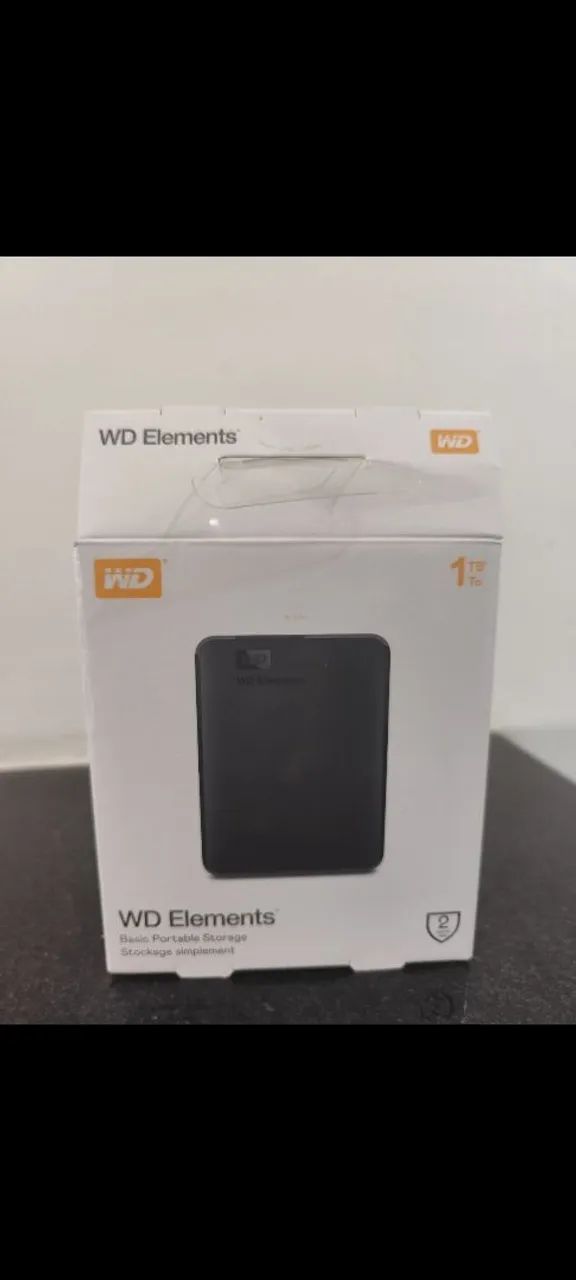 HD Externo WD Elements 1TB USB 3.0