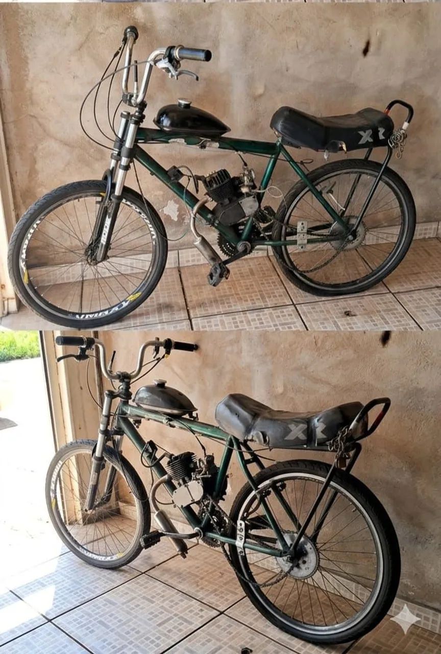 Bicicleta motorizada somente venda! 