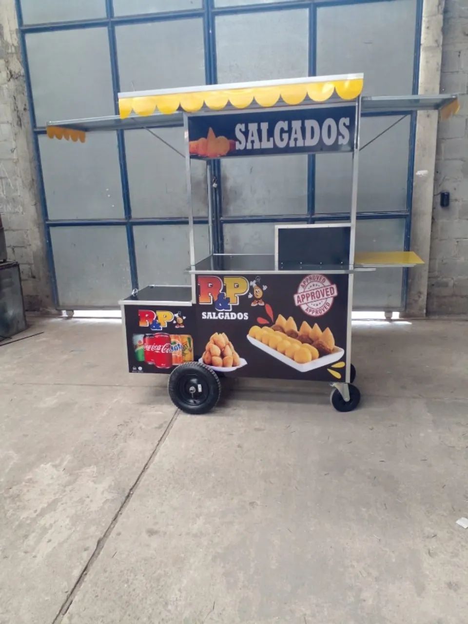 Barraca para salgado