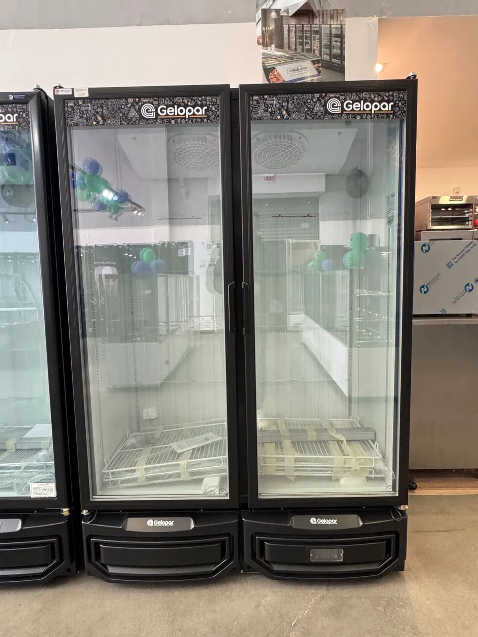 Freezer vertical 2 portas 950 litros temperatura negativa nova 
