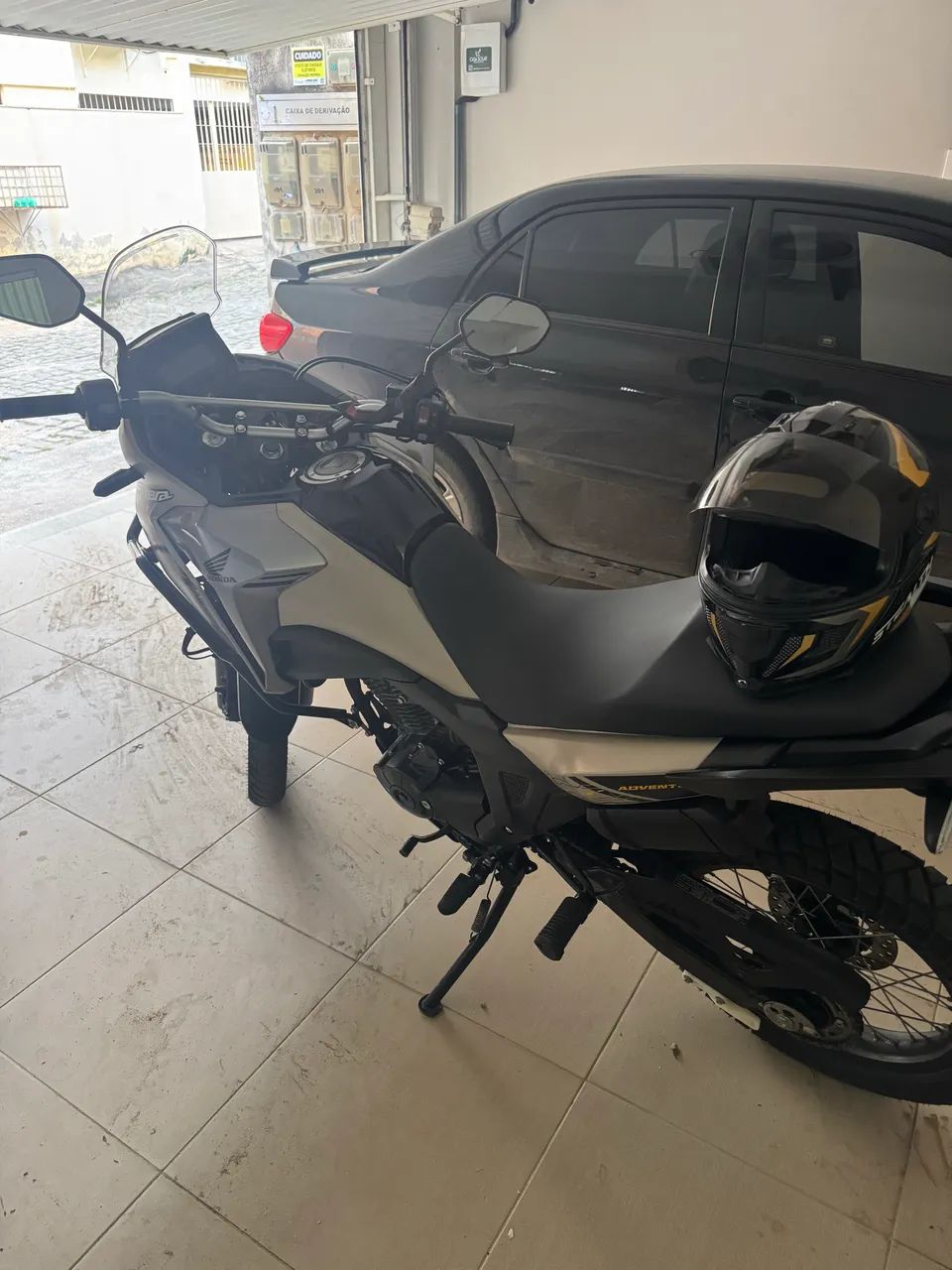 Moto em estado de zero